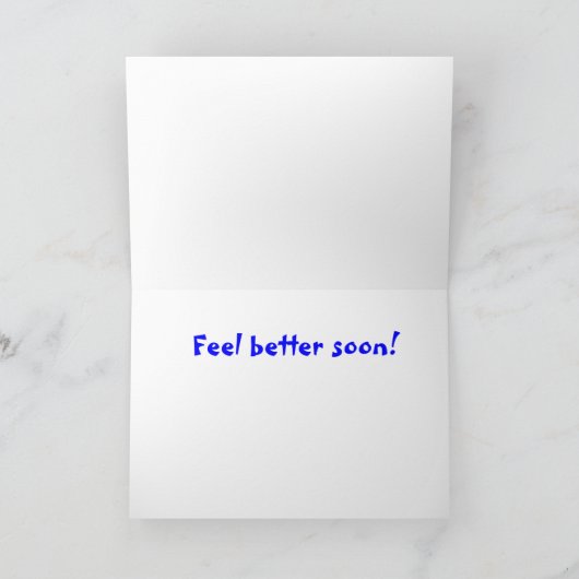 DSC_0081, Ik hoorde dat je je niet goed voelde... Kaart (Binnen)