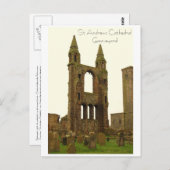 DSC_0239, St Andrews Cathedral Graveyard, Foto... Briefkaart (Voorkant / Achterkant)