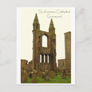 DSC_0239, St Andrews Cathedral Graveyard, Foto... Briefkaart