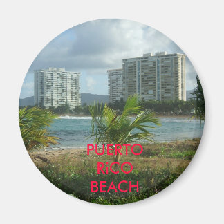 DSCF0126, HET STRAND VAN PUERTO RICO MAGNEET