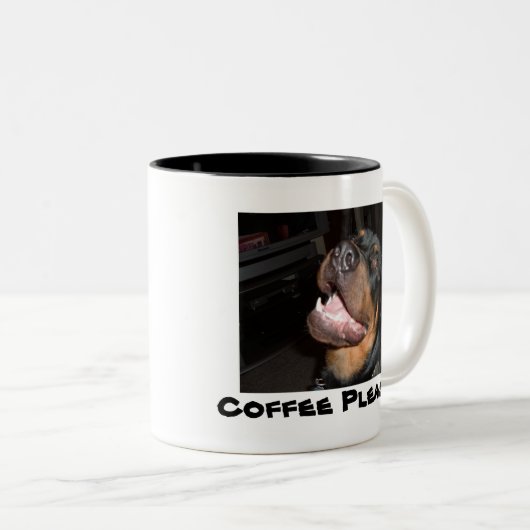 DSCF0313, Koffie alsjeblieft! Tweekleurige Koffiemok (Voorkant rechts)