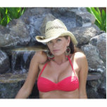 DSCF0551 STAAND FOTOBEELDJE<br><div class="desc">jennifer in haar rode bikini</div>