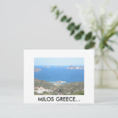 DSCN0492, MILOS GRIEKENLAND... BRIEFKAART (Staand voorkant)