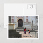 DSCN1409, Antigua Guatemala Briefkaart (Voorkant / Achterkant)