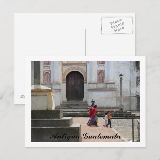 DSCN1409, Antigua Guatemala Briefkaart (Voorkant / Achterkant)