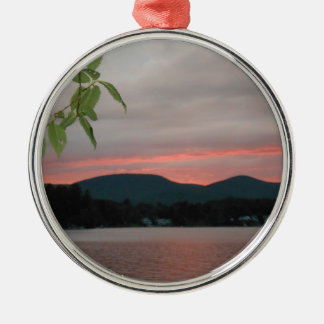 DSCN5689.JPG Sunset in the Berkshire Mountains Metalen Ornament