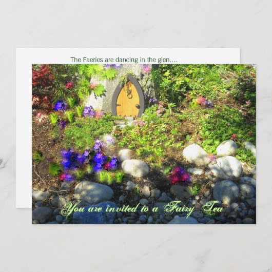 DSCN8327, wordt u uitgenodigd aan een Zuivere Thee Kaart (Voorkant / Achterkant)