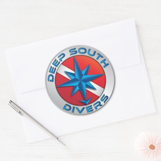 DSD Ronde Sticker (2 maten) (Envelop)
