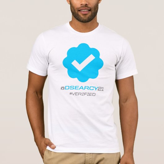 @DSearcy21 - Geverifieerd: T-shirt (Voorkant)