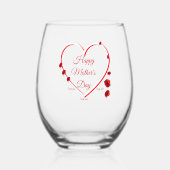 DSGhDGs Wijnglas Zonder Voet (Voorkant)