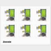 DSKY Apollo Begeleiding Computer Sticker (Vel)