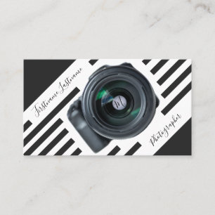 DSLR-cameralenzen voor fotografen Visitekaartje