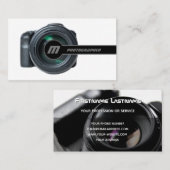 DSLR-cameralenzen voor fotografen Visitekaartje (Voorkant / Achterkant)