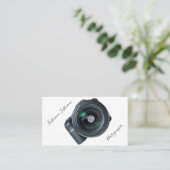 DSLR-cameralenzen voor fotografen Visitekaartje (Staand voorkant)