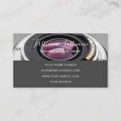 DSLR-cameralenzen voor fotografen Visitekaartje (Achterkant)