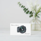 DSLR-cameralenzen voor fotografen Visitekaartje (Staand voorkant)