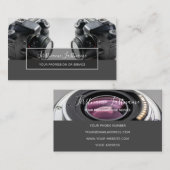 DSLR-cameralenzen voor fotografen Visitekaartje (Voorkant / Achterkant)