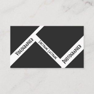 DSLR-cameralenzen voor fotografen Visitekaartje