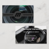 DSLR-cameralenzen voor fotografen Visitekaartje (Voorkant / Achterkant)