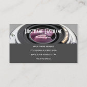 DSLR-cameralenzen voor fotografen Visitekaartje (Achterkant)