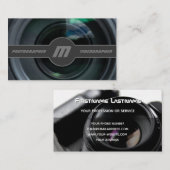 DSLR-cameralenzen voor fotografen Visitekaartje (Voorkant / Achterkant)