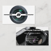 DSLR-cameralenzen voor fotografen Visitekaartje (Voorkant / Achterkant)