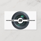 DSLR-cameralenzen voor fotografen Visitekaartje (Voorkant)