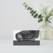 DSLR-cameramens voor fotografen B Visitekaartje (Staand voorkant)