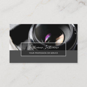 DSLR-cameramens voor fotografen Visitekaartje