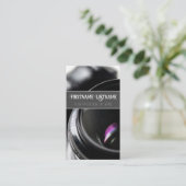 DSLR-cameramens voor fotografen Visitekaartje (Staand voorkant)