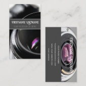 DSLR-cameramens voor fotografen Visitekaartje (Voorkant / Achterkant)