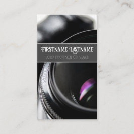 DSLR-cameramens voor fotografen Visitekaartje