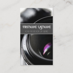 DSLR-cameramens voor fotografen Visitekaartje