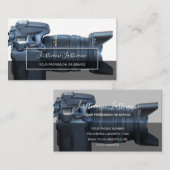 DSLR-cameramens voor fotografen Visitekaartje (Voorkant / Achterkant)