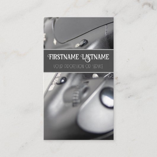 DSLR-cameramens voor fotografen Visitekaartje (Voorkant)