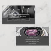 DSLR-cameramens voor fotografen Visitekaartje (Voorkant / Achterkant)