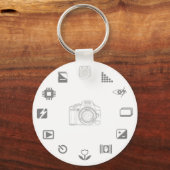 DSLR-functie Sleutelhanger (Voorkant)