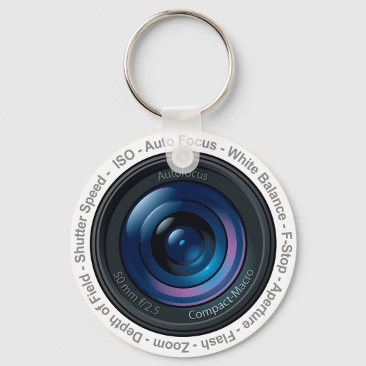 DSLR-functie Sleutelhanger (Voorkant)