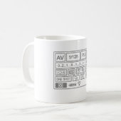 DSLR-instelling Koffiemok (Voorkant links)