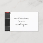 DSLR-visitekaartje voor fotografie Visitekaartje (Achterkant)