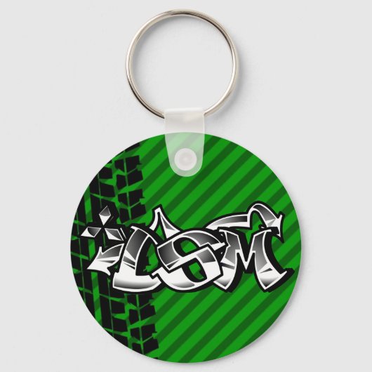 DSM Eclipse Talon 4g63 Green Sleutelhanger (Voorkant)