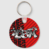 DSM Eclipse Talon 4g63 Red Sleutelhanger (Voorkant)