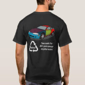 DSM Recyclen - Donker T-shirt (Achterkant)