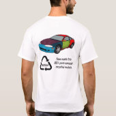DSM Recyclen - licht T-shirt (Achterkant)