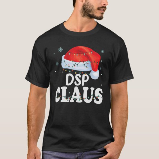 DSP Direct Support-medewerkers met kerstcadeaus T-shirt (Voorkant)