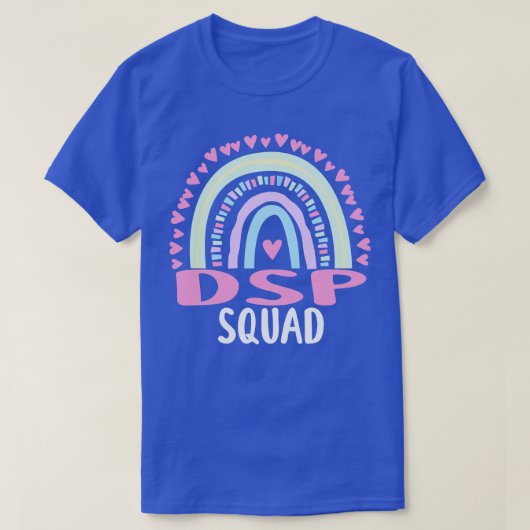 DSP Direct Support Personeel SquadParty Matching V T-shirt (Design voorkant)