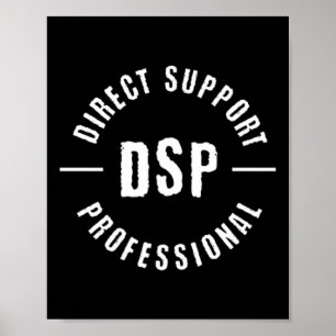 DSP Direct Support Professional DSP Nurse Poster