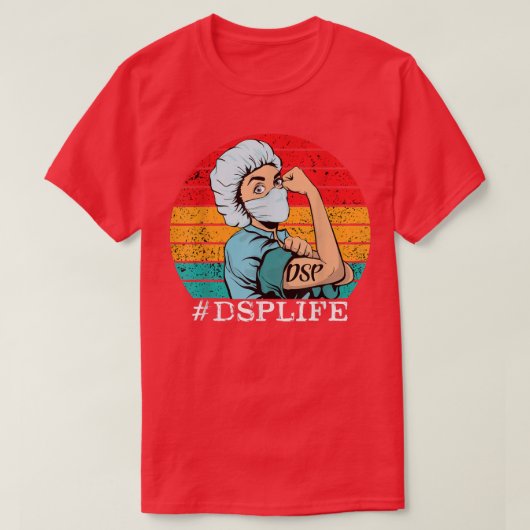 DSP Life Direct Support Persons Direct Support Pro T-shirt (Design voorkant)