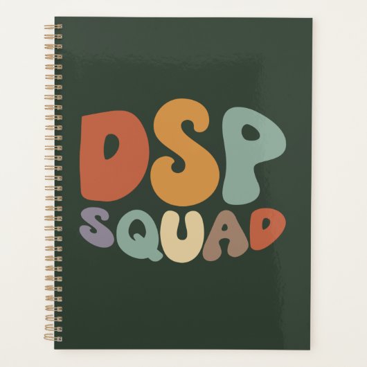 DSP Squad Trots Carrière Beroep Planner (Voorkant)