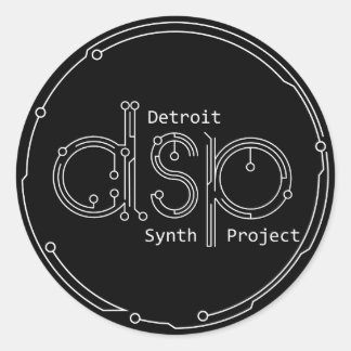 DSP-Stickers Ronde Sticker
